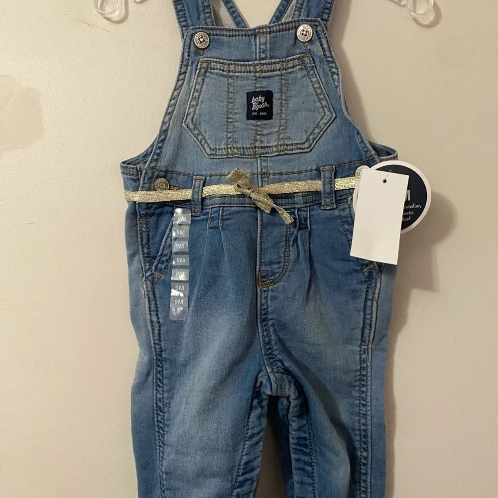 NWT Oshkosh B’Gosh Knit‎ Denim Overalls